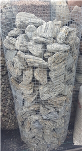 Gneis Tumbled Wood Stone, Wood Stone Pebbles