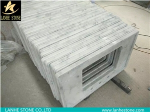 Bianco Carrara White Vanity Top,Bianco Carrara Marble Bath Tops