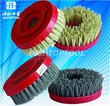 Stone Granite Marble Diamond Antique Snail Lock Brush