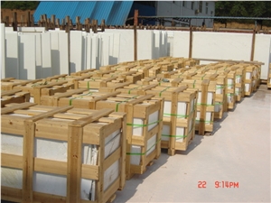 White Nano Slab and Tiles, Nano Crystallized Glass Stone 3
