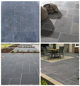 Blue Limestone Floor Tiles & Slabs,Blue Limestone, China Blue Stone, Bluestone, Tile & Slab, China Limestone