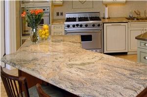 China Juparana Pink Countertop,Best Polished for Kitchen Countertop,China Granite Countertop,Natural Stone Countertop