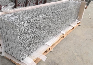 G439 White Granite Countertop,Big White Flower Granite Countertop,Granite Kitchen Countertop