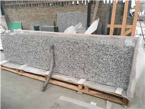 G439 White Granite Countertop,Big White Flower Granite Countertop,Granite Kitchen Countertop