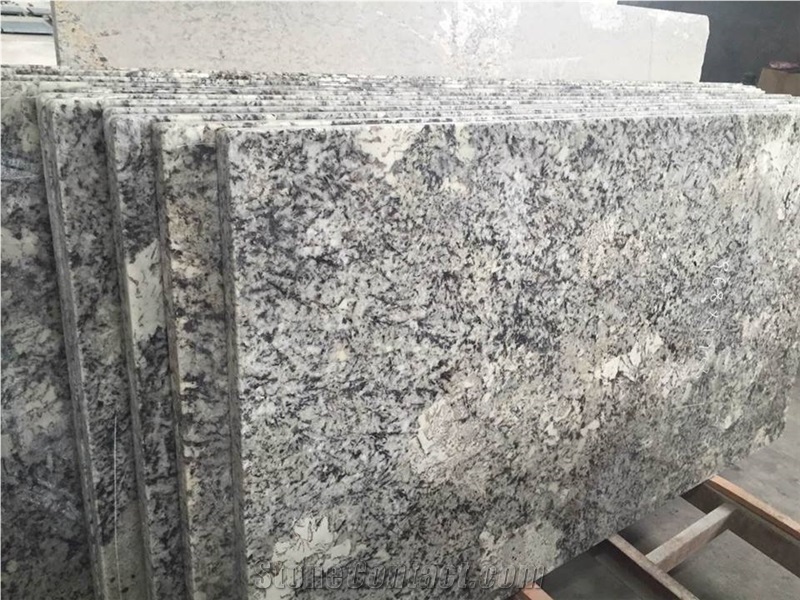 Granite Kitchen Countertops,Alaska White Brazil Granite Kitchen Island and Perimeter Counter Top