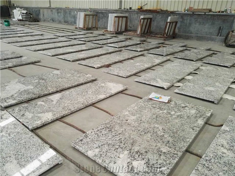 Granite Kitchen Countertops,Alaska White Brazil Granite Kitchen Island and Perimeter Counter Top