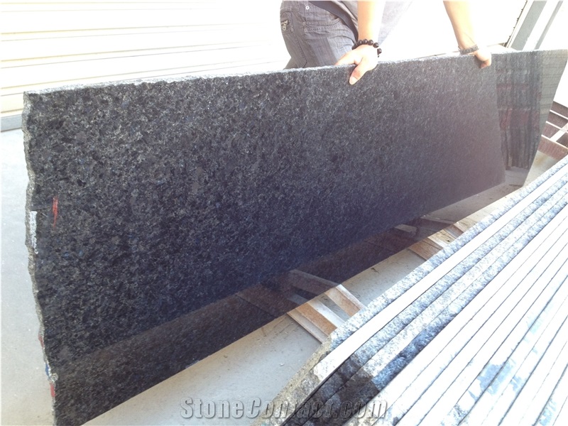 Labrador Blue in the Night Granite Tiles & Slabs, Polished Granite Floor Tiles, Covering Tiles