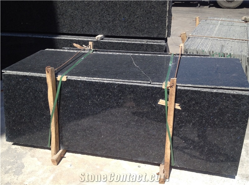 Labrador Blue in the Night Granite Tiles & Slabs, Polished Granite Floor Tiles, Covering Tiles