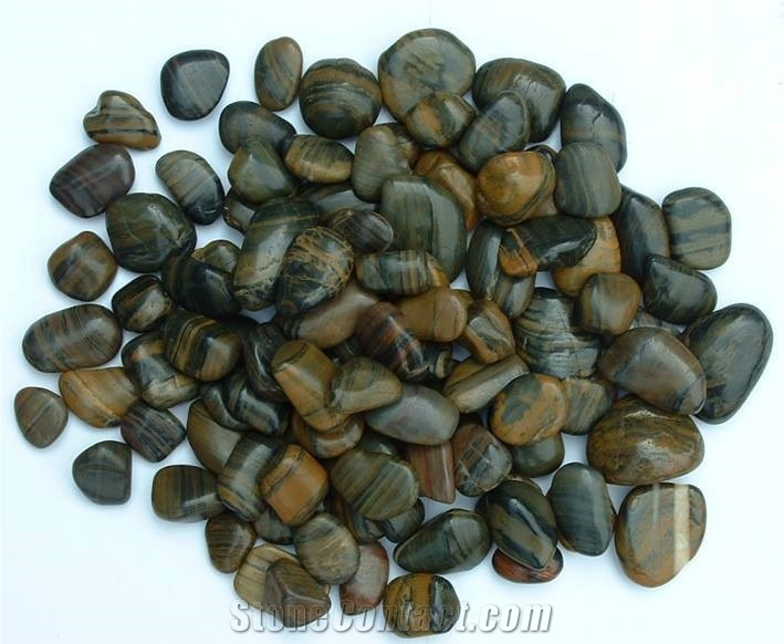 Polished Natural White River Pebble Stone for Decoration in Garden , Outdoor ,Landscaping