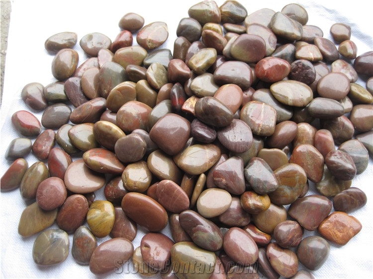 Red Pebble ,Red Aggregates, Flat Pebble ,Red Gravel ,Red River Stone, Polished Pebbles, Gravel