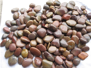 Tigher Stripe Polished Pebble Stone , Flat Pebble & Gravel ,Loose River Stone, Polished Pebbles