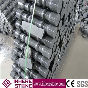 Building Stones Black Handrail, Black Balustade for Balcong, Raillings Stone