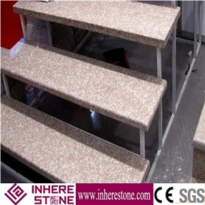 Cheapest Stone Peach Red G687 Granite Stairs & Steps, Gutian Peach Flower Red Granite Stair Riser, Staircase
