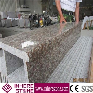 Cheapest Stone Peach Red G687 Granite Stairs & Steps, Gutian Peach Flower Red Granite Stair Riser, Staircase