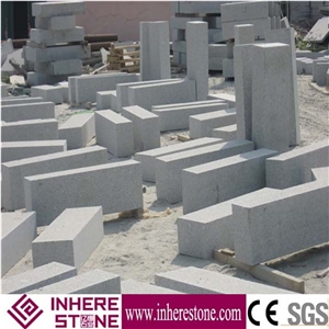G341 Granite Gray Kerb Stone, Sesame Curbs, Shandong Grey Granite Side Stone, Road Stone
