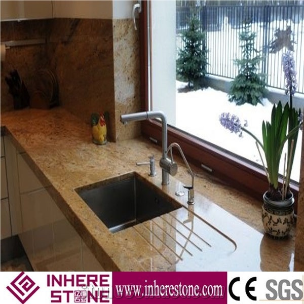 Madura Gold Granite Tiles & Slabs, Giallo Madura Granite Covering, Gold Star, Golden Glory Floor Tiles