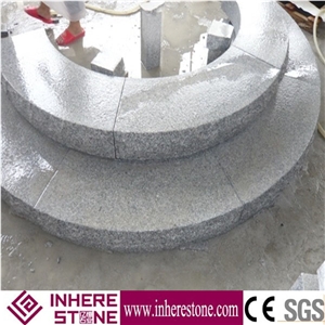 Pepperino Light G603 Grey Granite Kerbs, Padang Crystal Kerbstone, Sesame White Curbs, Gray Curbstone