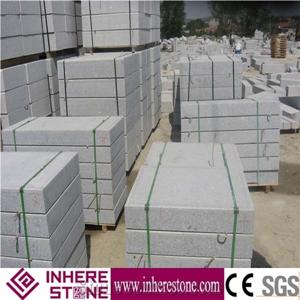 Shandong Grey Granite G341 Kerbstone, Sesame Gray Road Stone, G341 Granite Curbstone