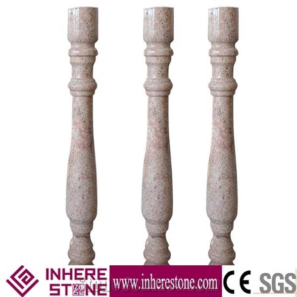 Stone Design Of Balustrades & Railings, Staircase Rails for Veranda, Granite Baluster