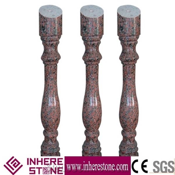 Stone Design Of Balustrades & Railings, Staircase Rails for Veranda, Granite Baluster