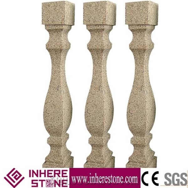 Stone Design Of Balustrades & Railings, Staircase Rails for Veranda, Granite Baluster
