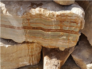 Light Green Onyx Block, Pakistan Green Onyx