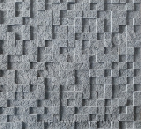 Natural Stone Mosaic/Honed/Hainan Grey Basalt Mosaic/Chinese Grey Basalt Mosaic/Mosaic