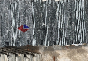 China Black Slate Cultured Stone ,Slate Wall Cladding Tile, Exterior Facade Tile, Facade Wall Tile