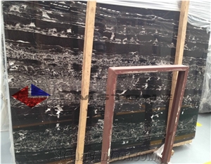 China Nero Portoro,Silver White Dragon,Silver Portoro,Silver Dragon Marble,Silver White Marble,Marble Tiles & Slabs