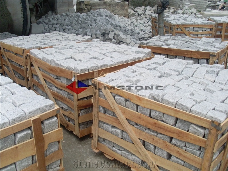 G603 Granite Cube Stone & Pavers