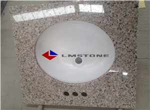 G635 Granite Countertops Installed,Anxi Red Granite Countertop Fabrication