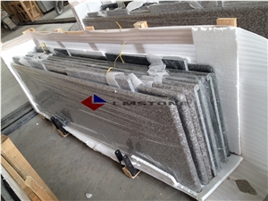 G664 Vanity Top, Bainbrook Brown Granite Bath Top, G664 Red Granite Bathroom Top, Brown Granite Bathroom Countertop