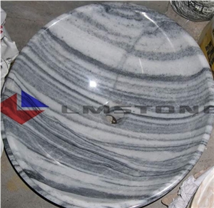 Gray Marble Sink,Lm-03