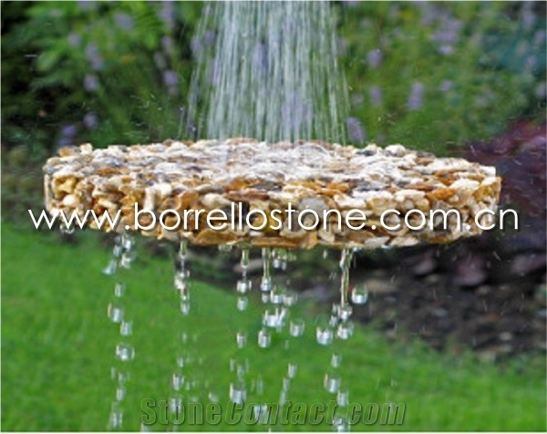 Flooring Pebble Stone in Resin