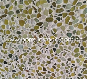 Natural Color Concrete Pebble Stone