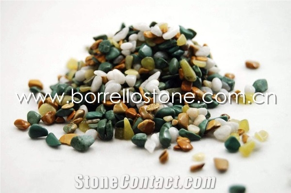 Natural Color Concrete Pebble Stone
