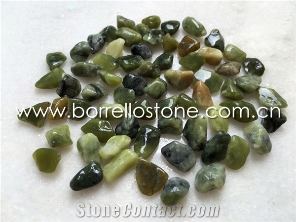 Resin Bonded Aggregate, Green Pebble & Gravel