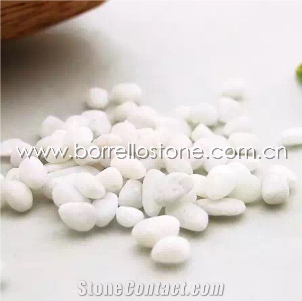 Resin Bound Pebble, White Pebble & Gravel