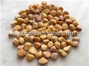 Yellow Pebble Stone, Yellow Granite Pebble & Gravel