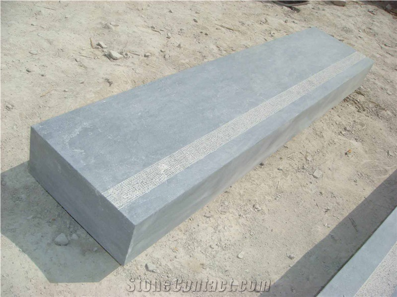 China Blue Limestone Kerbstone/Kerbs/Curbs Road Stone Floor Pavers