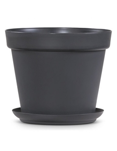 G654 China Impala Black Granite Mordern Design Flower Pot/ Garden Planrters