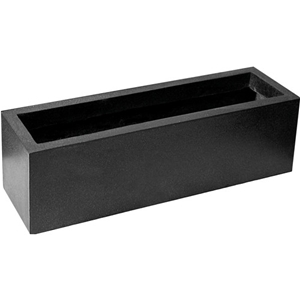 G654 China Impala Black Granite Mordern Design Flower Pot/ Garden Planrters