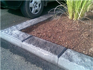 Zhangpu Black Basalt Kerbstone,Road Stone Curbs Kerb Stone Side Stone Paver Landscaping Stone Exterior
