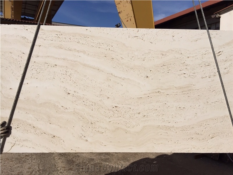 White Alabastrino Travertine