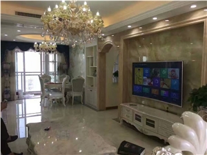 Beige Artificial Stone Honeycomb Panels