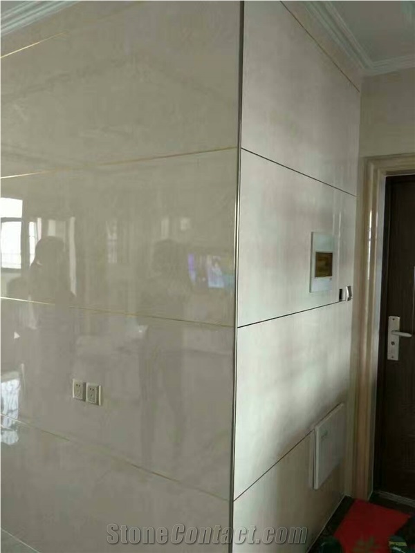 Beige Artificial Stone Honeycomb Panels