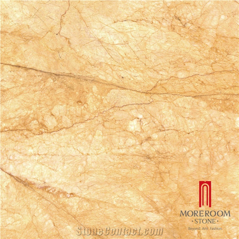 Beige Color Full Polished Glossy Glazed Marble Ceramic Tile
