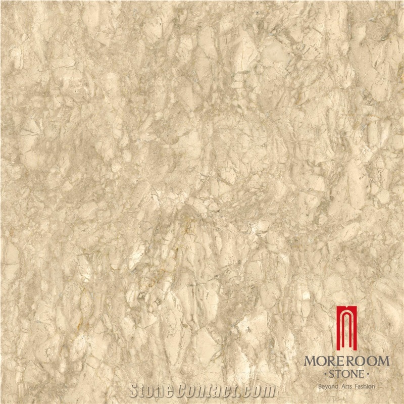 Beige Marble Look Discontinued Porcelain Floor Tile Ceramic