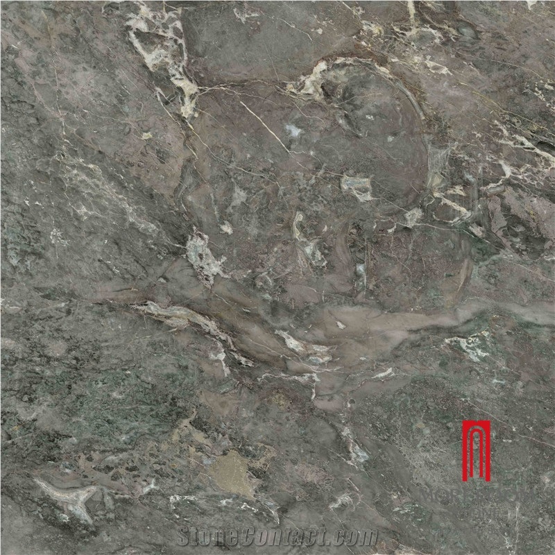 Cheap Glazed Non Slip Coal Grey Ceramic Marble Flooring Tile
