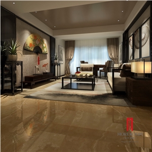 China High Quality Crystal Gold Porcelain Floor Tile 800x800